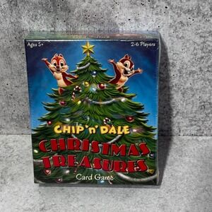 Disney Chip n Dale Christmas Treasures Card Game Funko Games New Sealed 2021